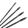 4 black cat-tip brushes