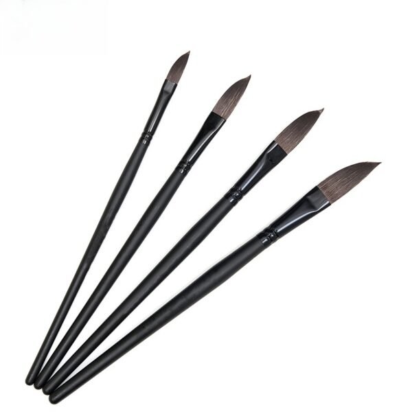 4-Pack Yabai Black Blade Watercolor Pens