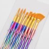 8-Piece Watercolor Brush Set