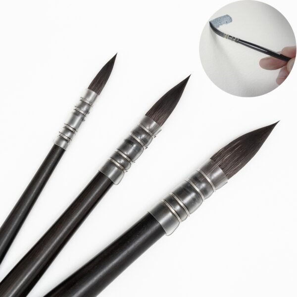 3-Pack Ebony Drawing Pens