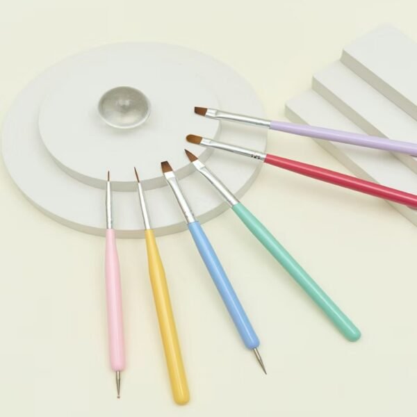 6-Color Nail Art Pen Set