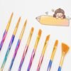8-Piece Watercolor Brush Set