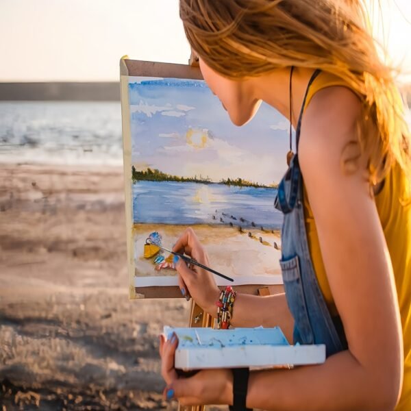 3 Long-Tip Calligraphy Brushes