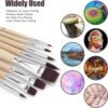 8-Piece Watercolor Brush Set