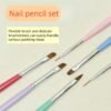 6-Color Nail Art Pen Set