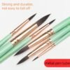 Watercolor Brushes Designed for Artists; Soft Nylon Bristles - Includes Pointed Round Brushes for Watercolor, Gouache, Ink Painting
