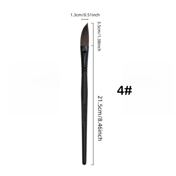 4-Pack Yabai Black Blade Watercolor Pens