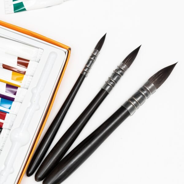 3-Pack Ebony Drawing Pens