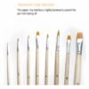 8-Piece Watercolor Brush Set