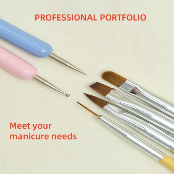 6-Color Nail Art Pen Set