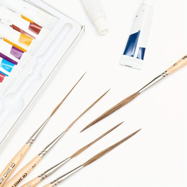 5-piece long-hooked cow ear hair