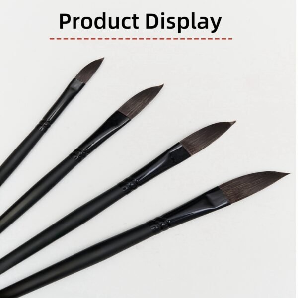 4-Pack Yabai Black Blade Watercolor Pens